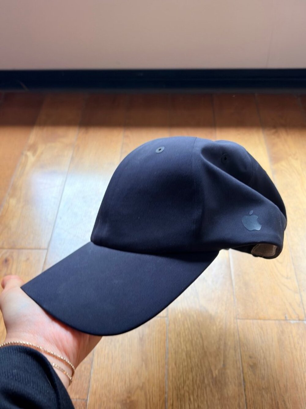 Apple x New Era Black Apple Park Logo Cap